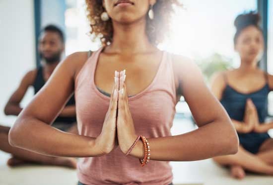 Stress managemant is a key component of Ayurvedic health.